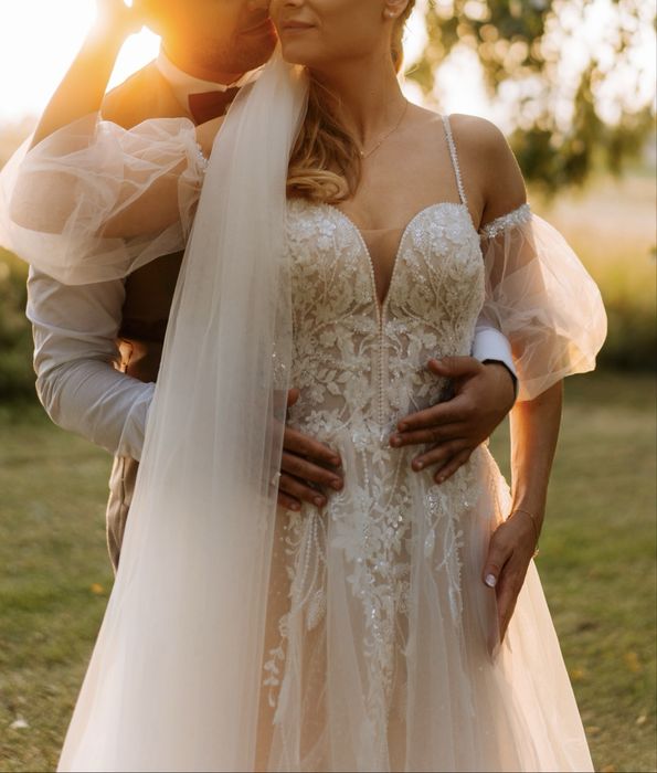 Suknia ślubna + dodatki