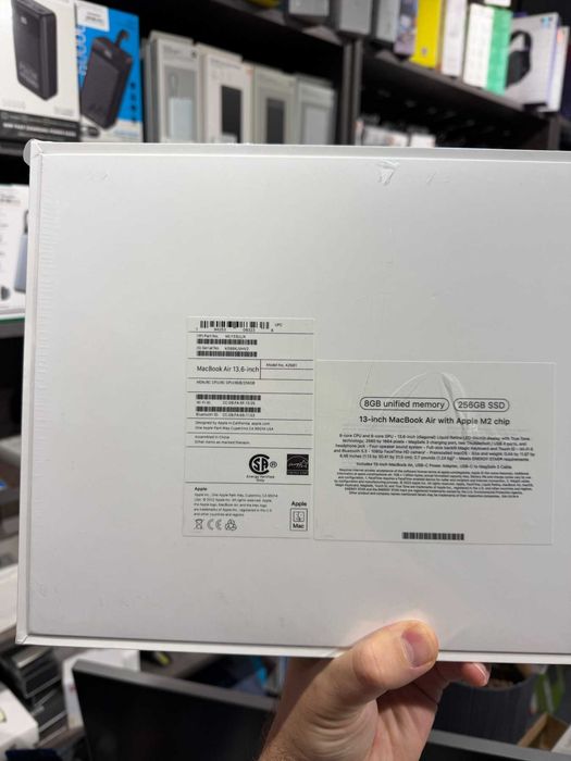 Ноутбук Apple MacBook Air 13.6'' M2 8-Core GPU 256Gb Midnight, новий, запакований!