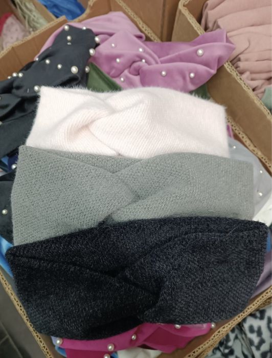 Пов‘язка ангора норка чалма на голову повязка