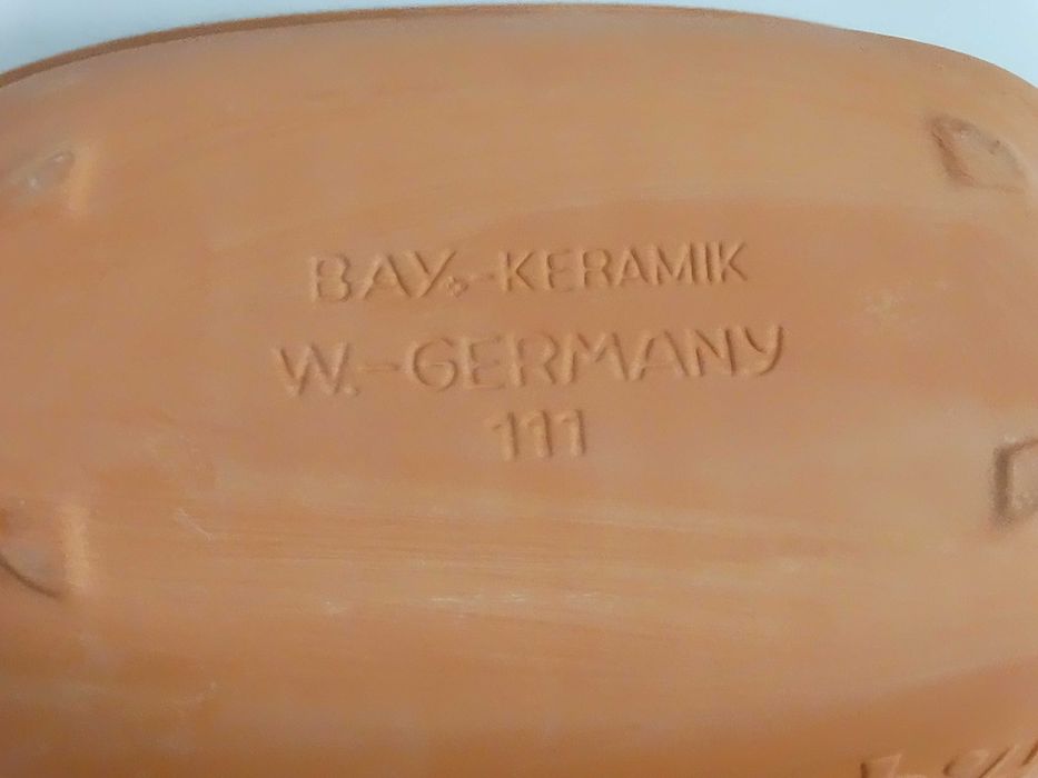 Garnki rzymski RÖMERTOPF Bay-Keramik 111 W-Germany Nowy W Pudełku Vintage