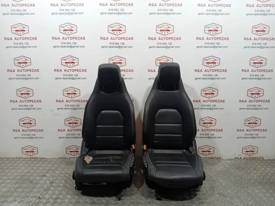 Conjunto de Bancos Mercedes Class E Coupé W207 Elétricos em Pele