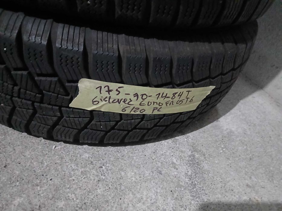 2 Pneus 175/70R14 seminovos