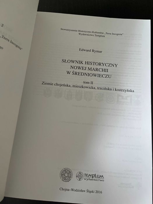 Słownik historyczny Nowej Marchii średniowieczu II