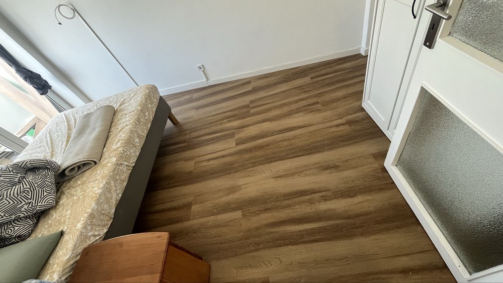 Aplicação piso Flutuante