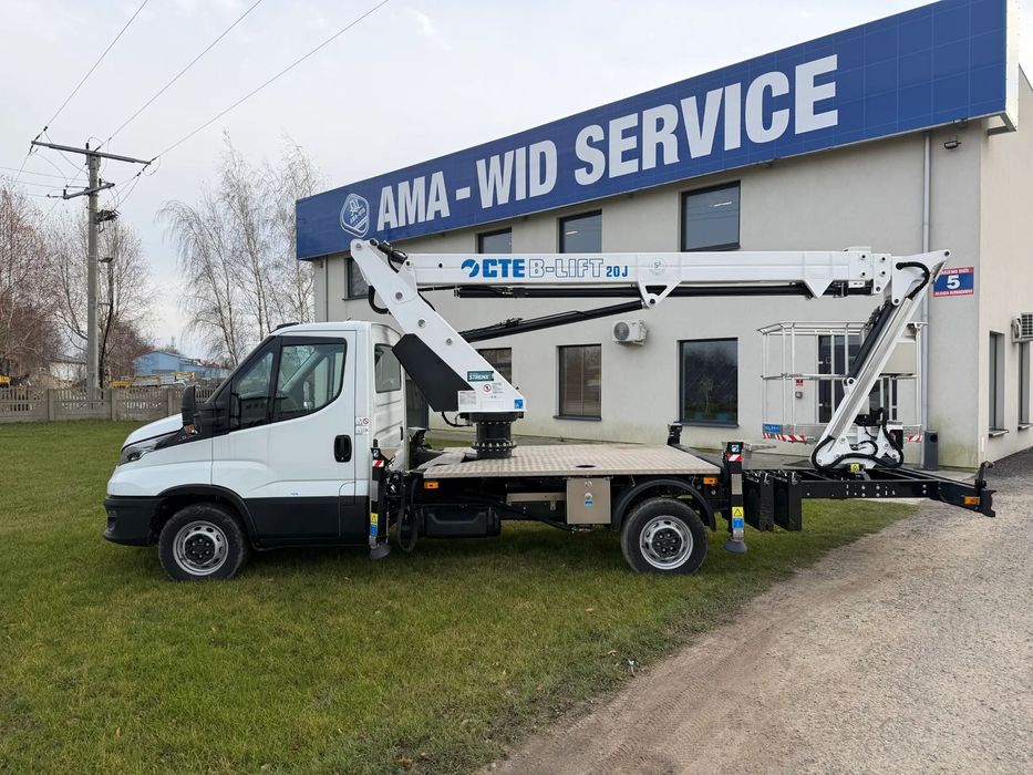 Iveco DAILYC35 Z PODNOŚNIKIEM KOSZOWYM B-LIFT 20 JHV EVO  Podnośnik koszowy B-LIFT 20 JHV EVO