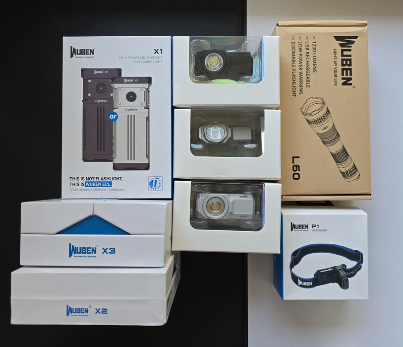 Wuben G5, X0, X1, X2, X3, E7, T4, T101 Pro, E19, L60, F5, G2, G3, E62,