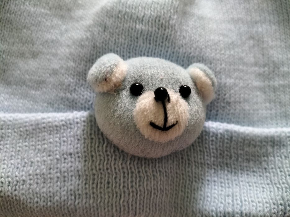 Gorro menino 3-6 meses
