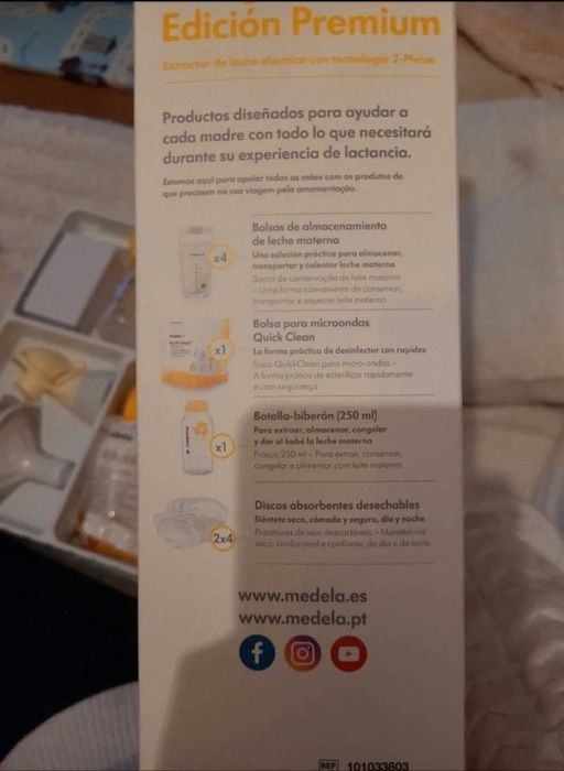 Bomba tira leite Medela swing flex edição premium
