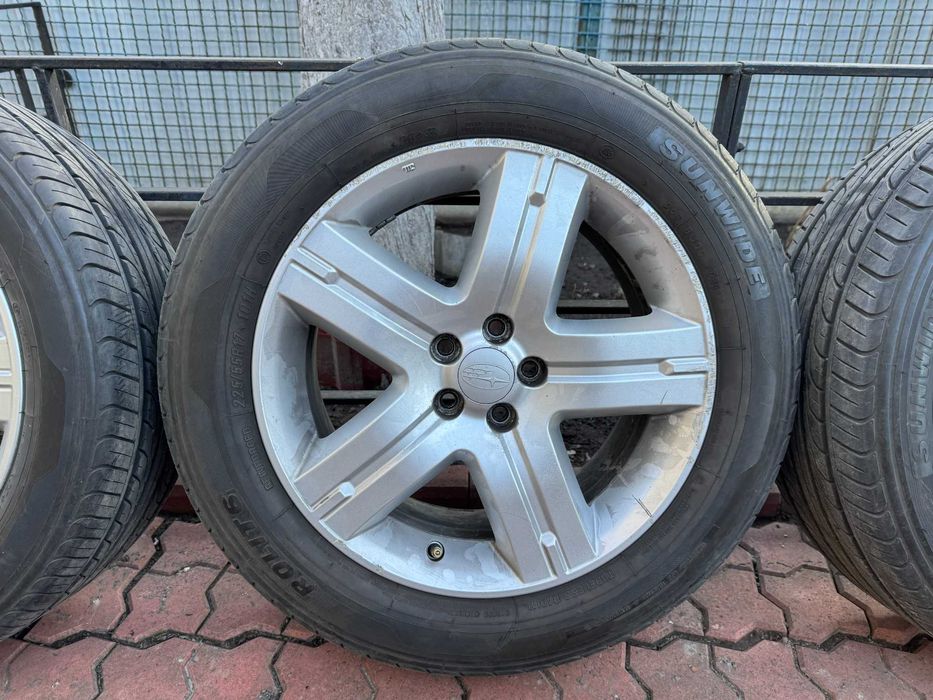 Диски легкосплав 7Jx17 оригінал Subaru  розболт 5x114.3 ,  ET-48