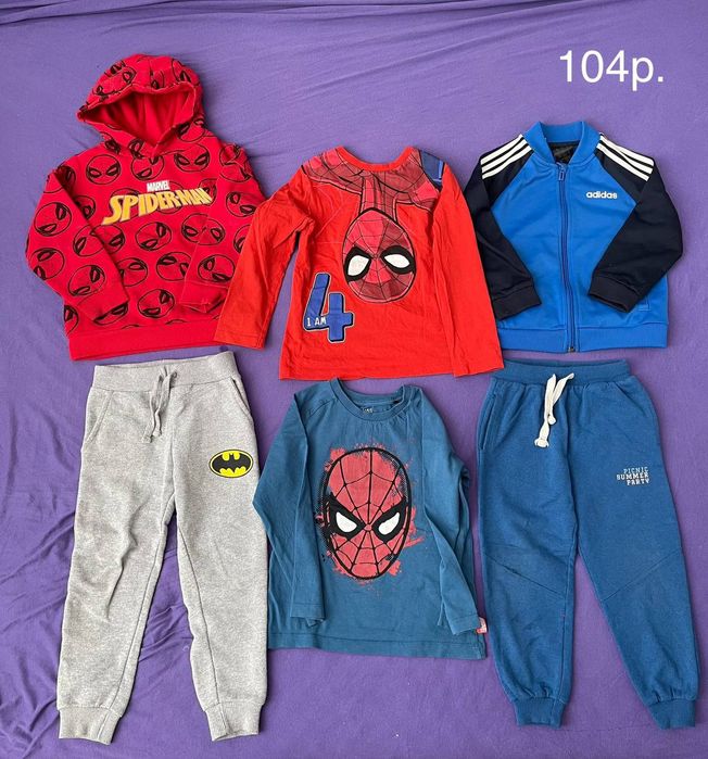 Одяг для хлопчика пакет речей на хлопчика hm Zara Pepco 98 104