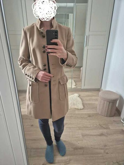 stan idealny płaszczyk toffi, r. M Marks&Spencer