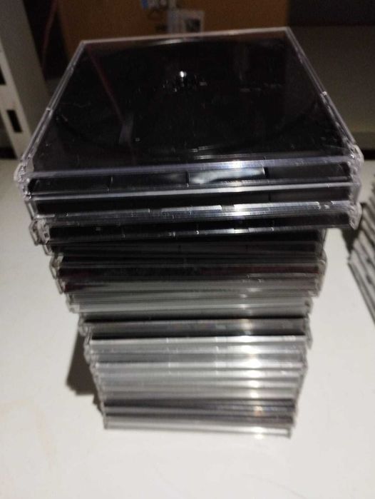 Caixas Arrumação CD´s e DVD - 20 Unidades