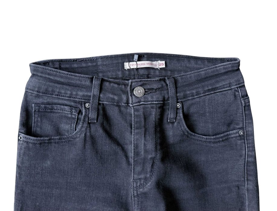 Levi's 721 High rise skinny W25/L30, stan bardzo dobry