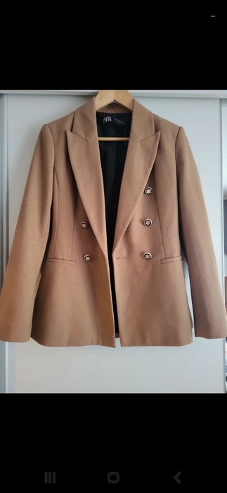 Taliowana marynarka Zara xs, bdb