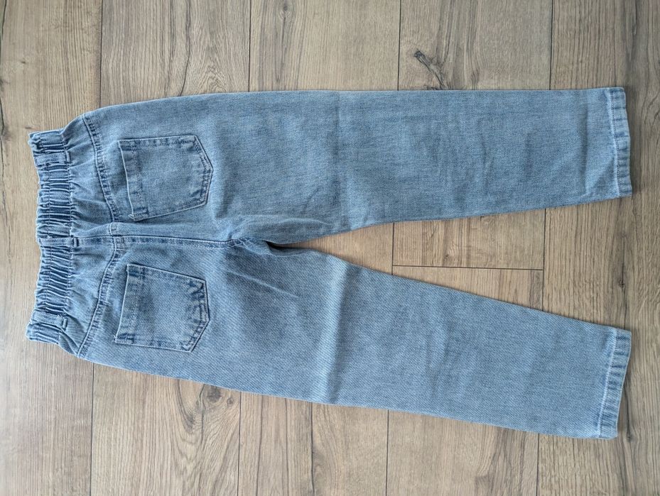 J.NOWE spodnie jeansy Stitch rozm 128 Sinsay