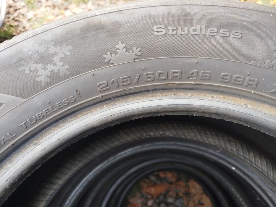 Резина зима KUMHO 215/60/16
