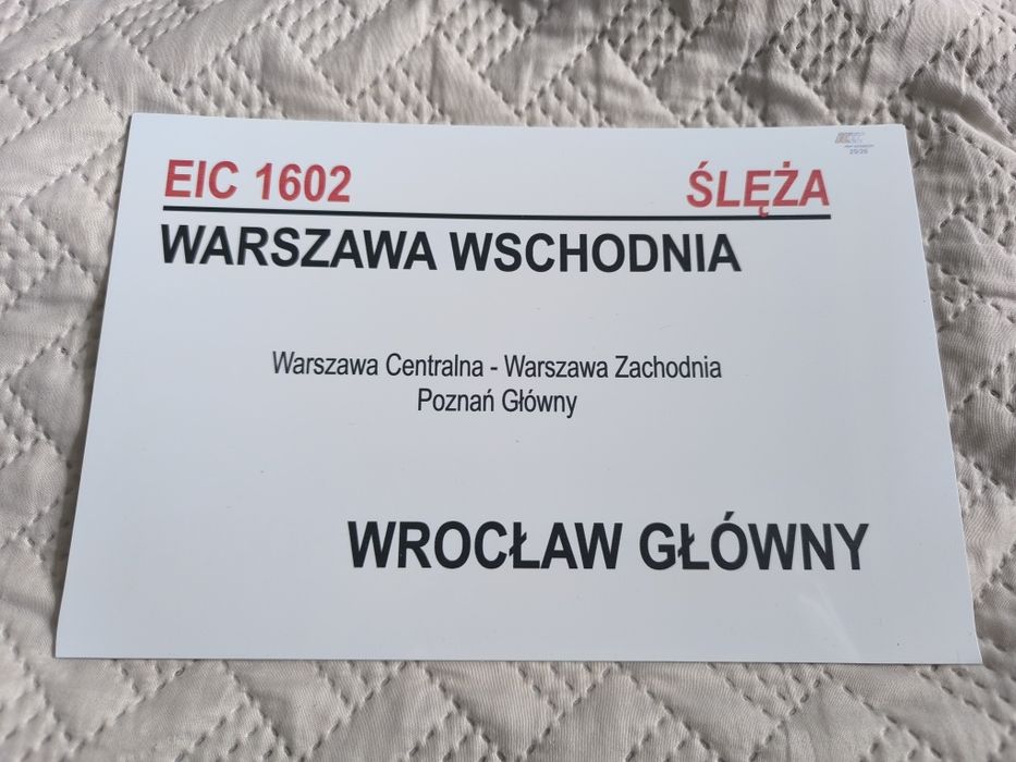 Tablica relacyjna EIC Ślęża 25/26