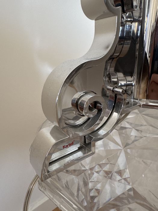 Kartell lamp silver edition