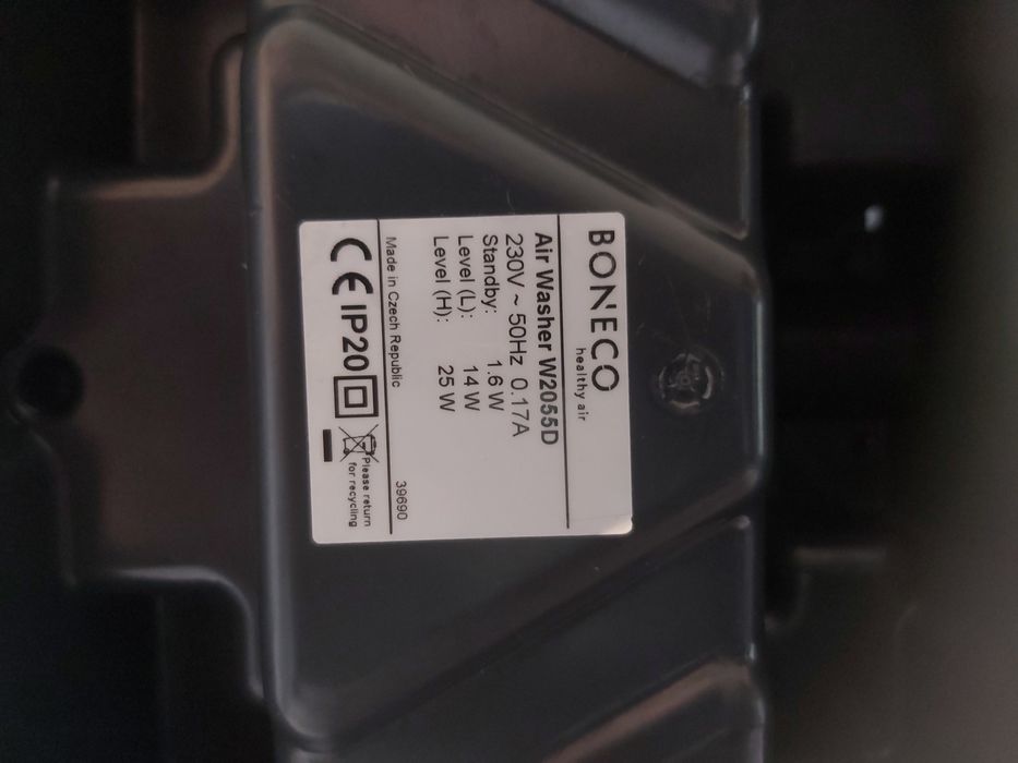 Зволожувач очищувач мийка повітря Boneco W 2055 D