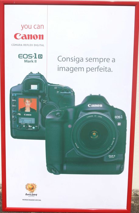 2 posters Canon 1D Mark II para colecionadores