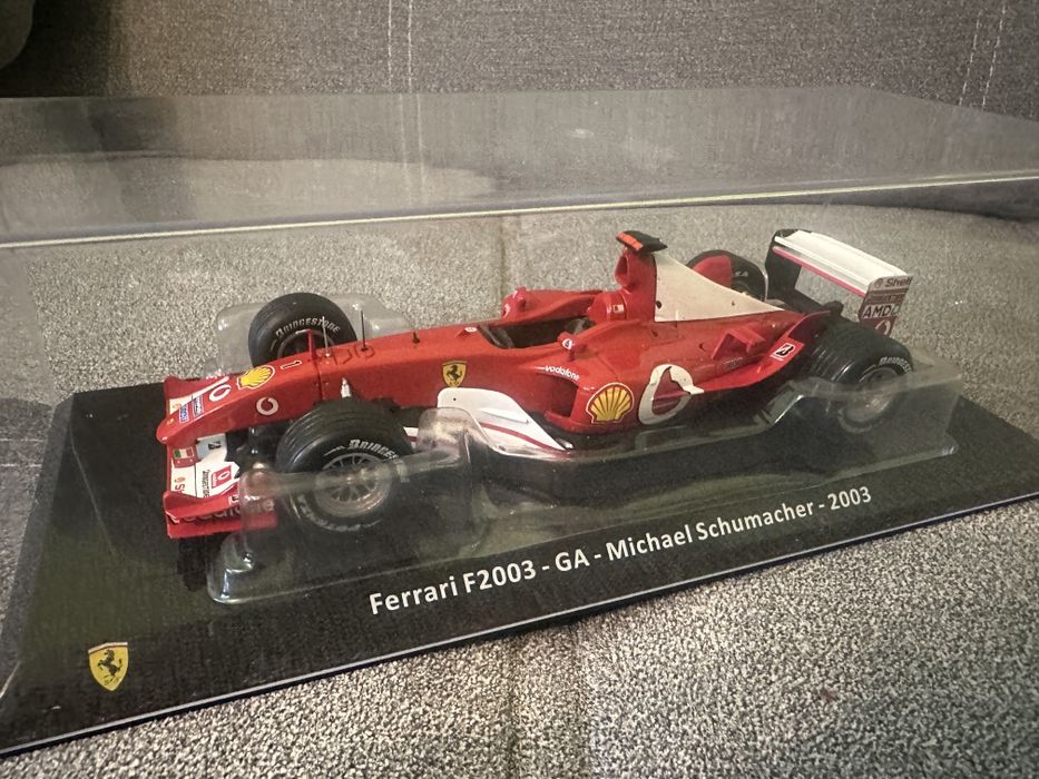 Ferrari F2003- GA - Michael Schumacher - 2003 , deagostini skala 1:24