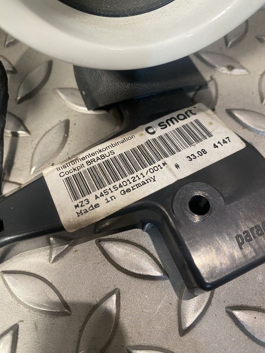 Manómetro conta rotaçoes e relogio smart 451 0.8 CDI A4515401211/001
