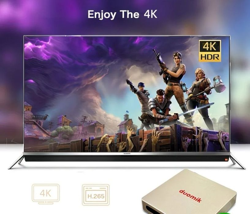 Приставка tv android box  4к mx pro