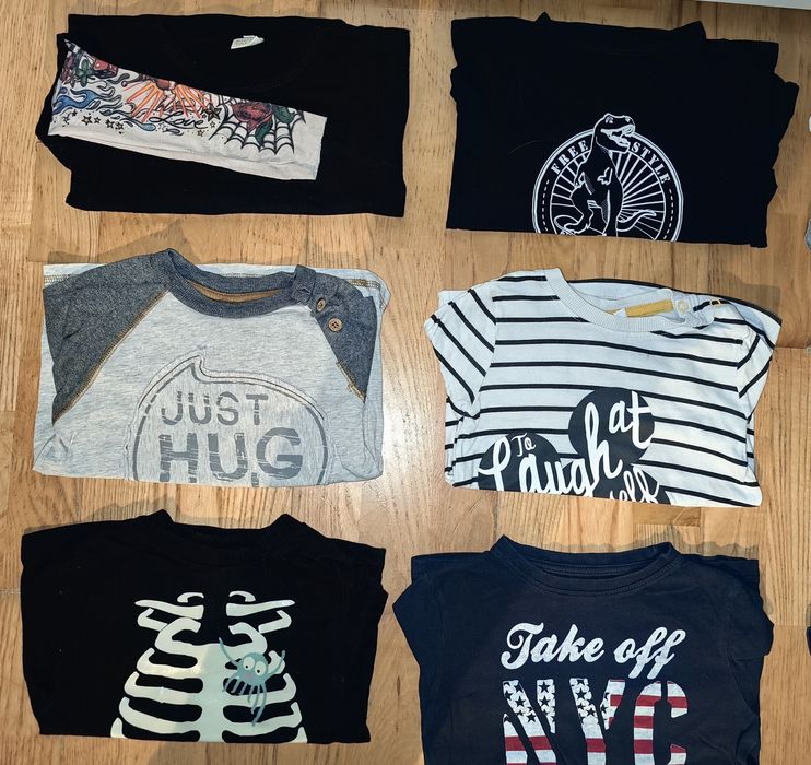 Paka ubrań chłopiec 92 wiosna/lato