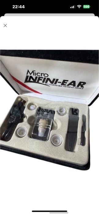 перезаряжаемый слуховой аппарат Micro Infini-Ear