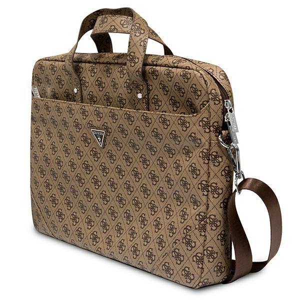 Guess Saffiano 4G Triangle Logo Computer Bag – Torba na notebooka 16”