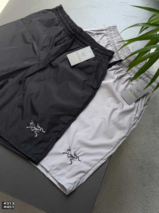 Шорти ARCTERYX GORE TEX • Черные / Серые • XS-XXL • Спортивні Артерикс Шорты