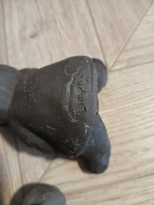 Figurka ceramiczna dziecko zestaw 2szt Limpke