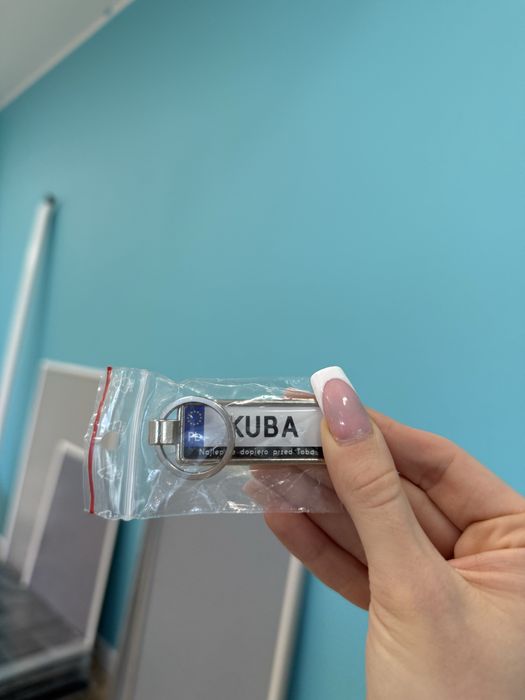 Kuba breloczek brelok rejestracja