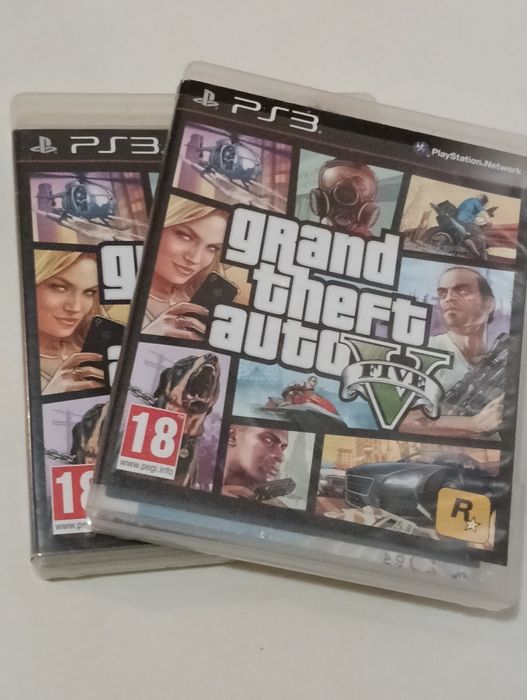 Dois jogos Grand Theaft Auto V