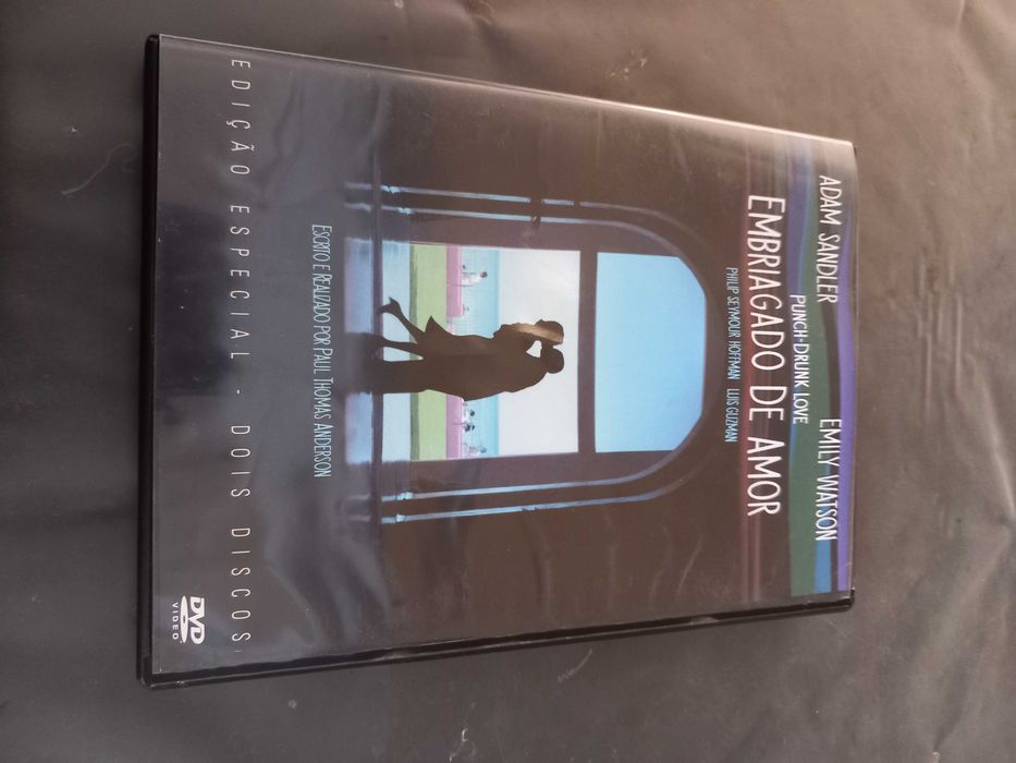 2 DVDs  Embriagado de Amor Ed. Esp. 2 DISCOS Filme Adam Sandler LEG.PT
