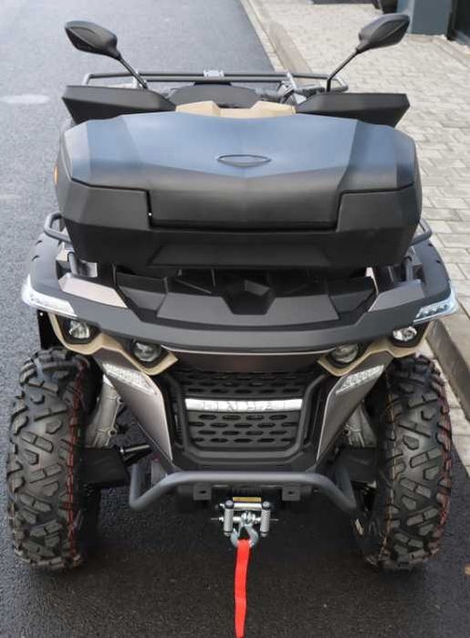 POJEMNY KUFER BOX SKRZYNIA PRZÓD PRZEDNI SIKKIA 66L "M" + ZAMEK UNIWERSALNY QUAD ATV linhai kymco cfmoto honda yamaha polaris can-am tgb bashan segway