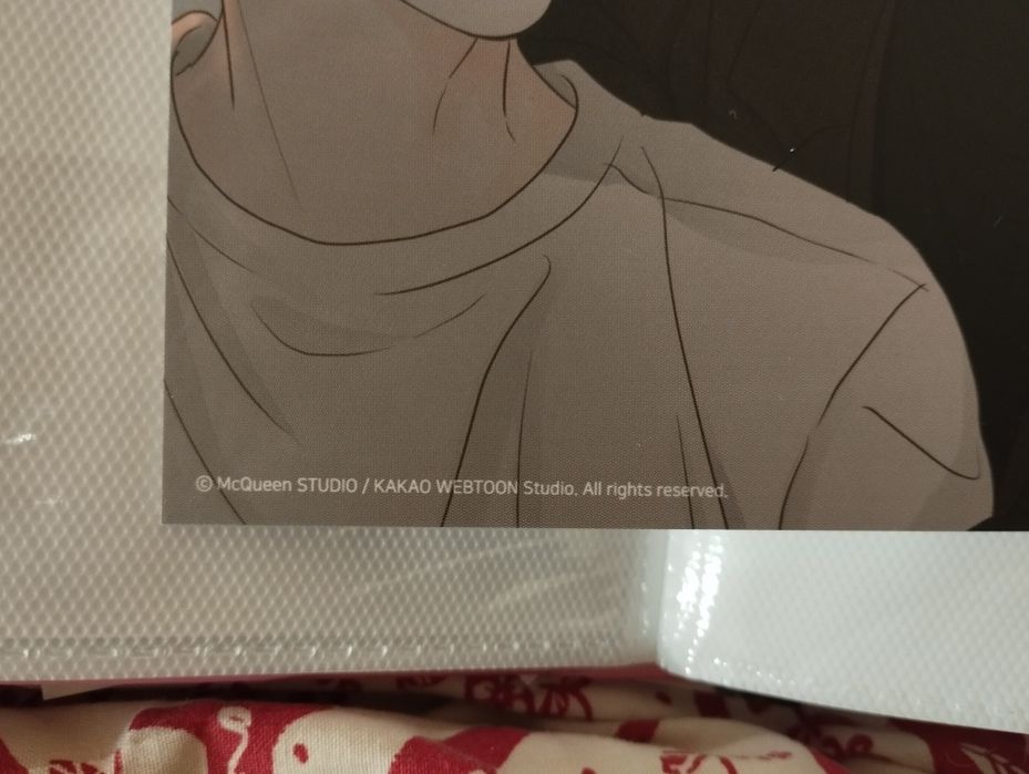 manga/manhwa pocztówki i dodatki bl yaoi
