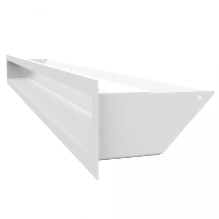 Решітка камінна LUFT SF біла 9x100 kratki