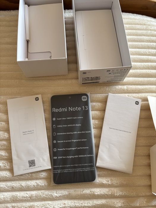 Xiaomi Redmi Note 13 Midnight Black 8GB RAM 256GB ROM