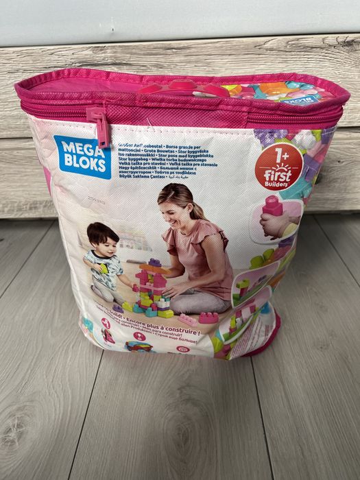 Mega Bloks pierwsze klocki 60 sztuk jak Lego Duplo
