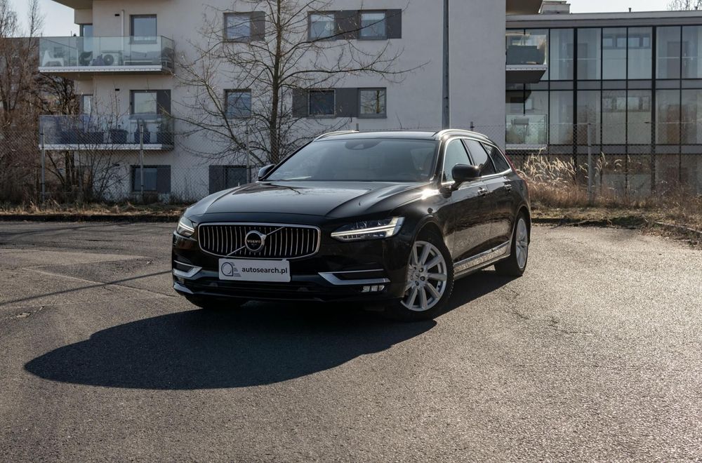 Volvo V90 D4, Inscription, 190KM, Polestar, Salon PL, II Wł., Bezwypadkowy ASO