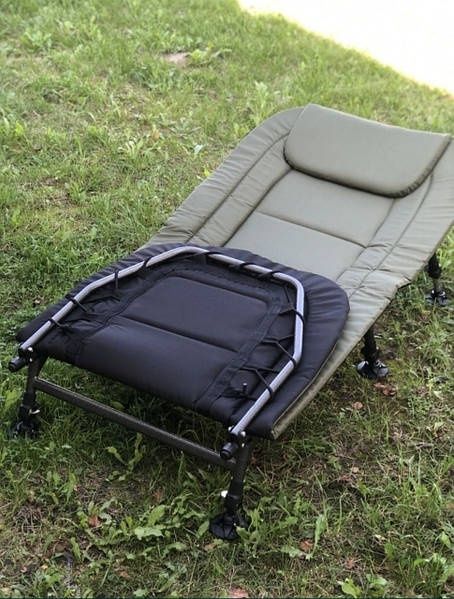 Раскладушка карповая кресло Novator Vario Bad 1 для рыбалки и отдыха: 3 ...