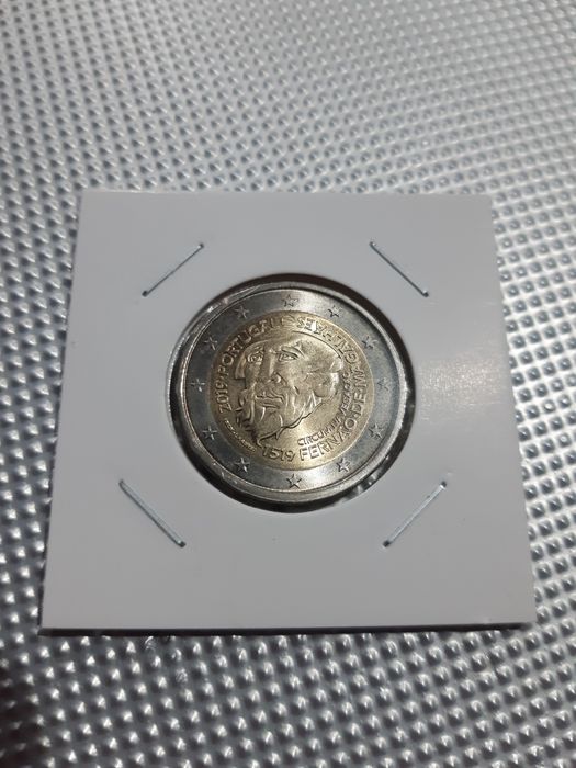 Moeda 2€ fernao Magalhães 2019