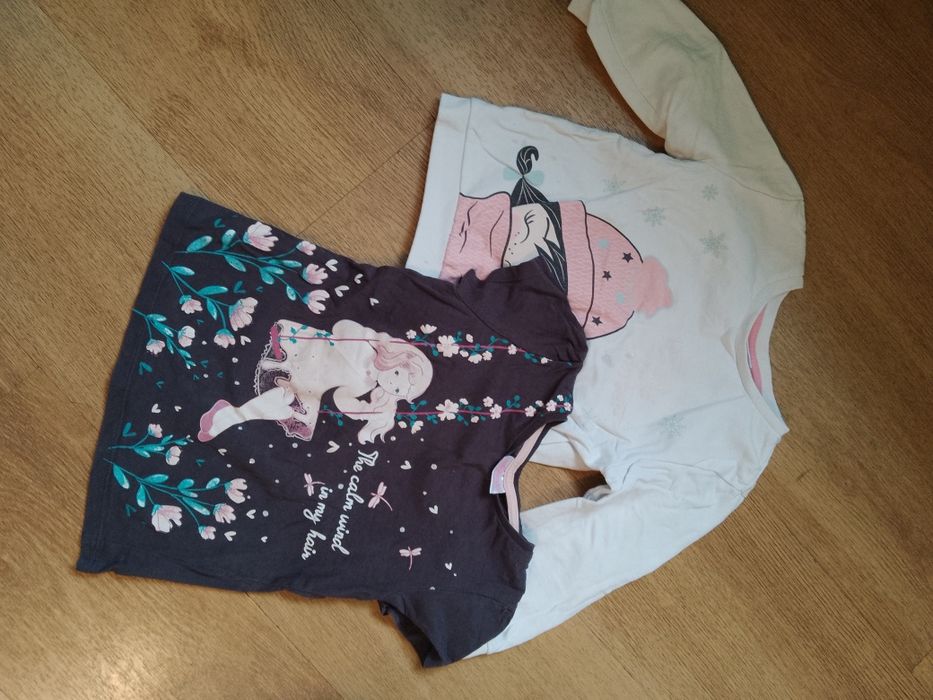 Ubrania dla dziewczynki 98