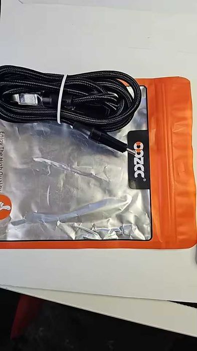 кабель USB Type-C -Type-C  120w з дисплеєм
