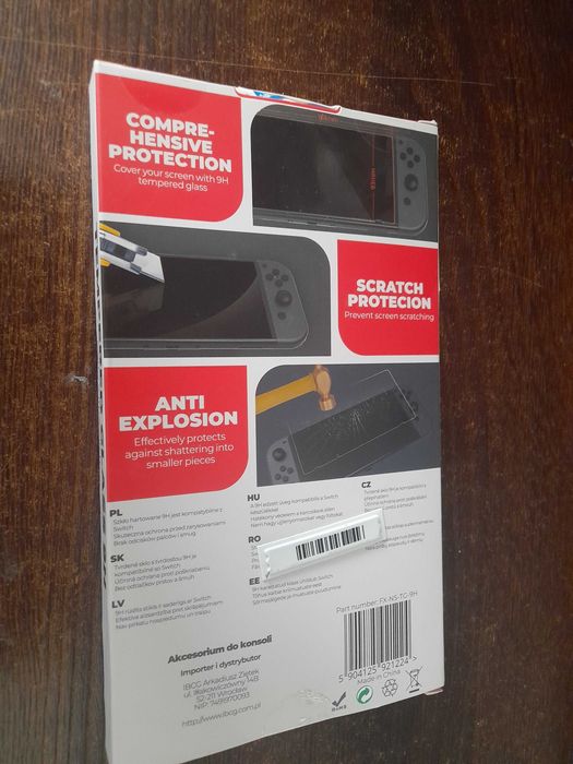 FROGGIEX Szkło Tempered Glass do Nintendo Switch - NOWE