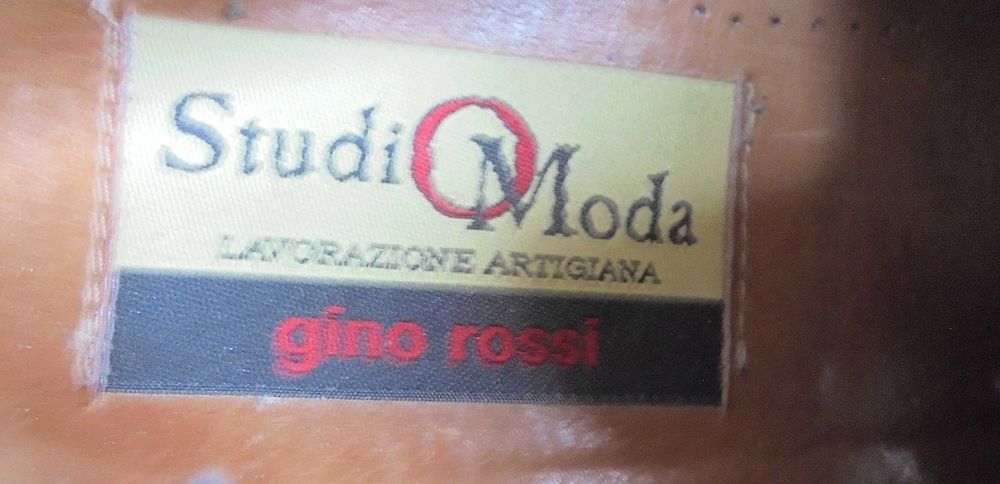 Półbuty męskie  Gino Rossi skóra ,brąz  rozm 40