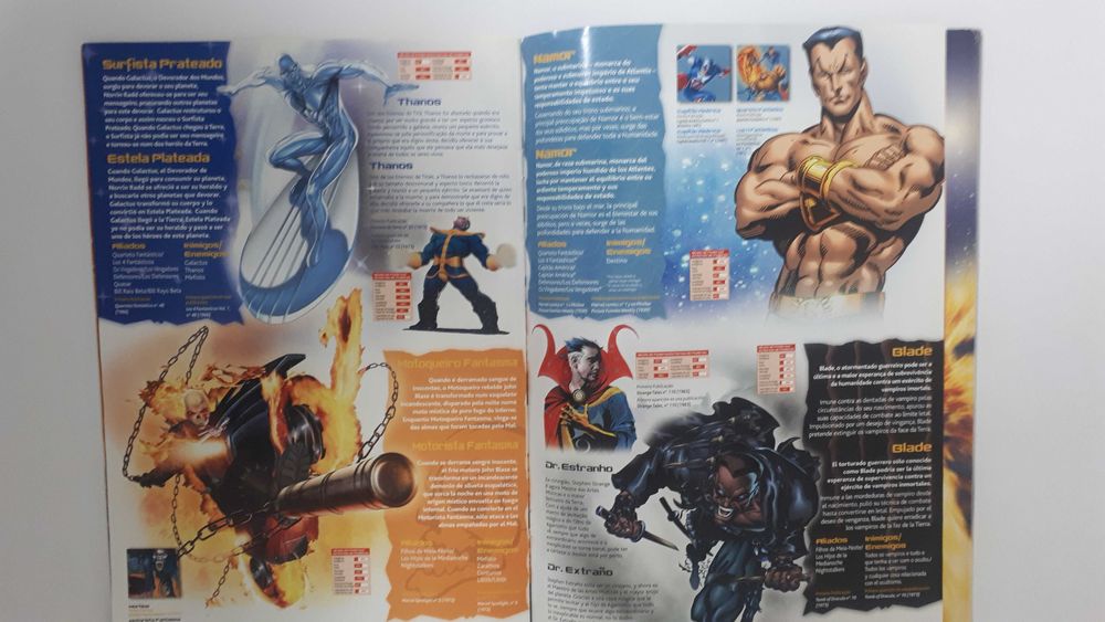 Colecção da Marvel Heroes Axtion Flix - Completa