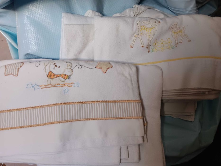 Lençóis de cama de grades