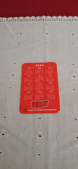 Calendário  Bob Marley, de 2006